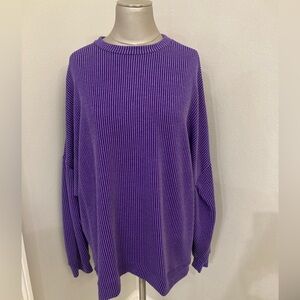 Nwot purple oversized large top from Phierce Fashions